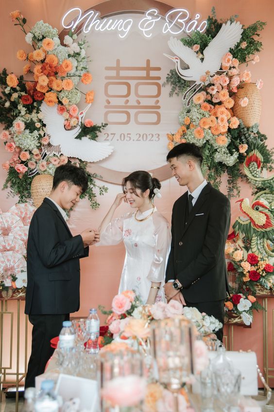 Toàn cảnh không gian sính lễ gia tiên